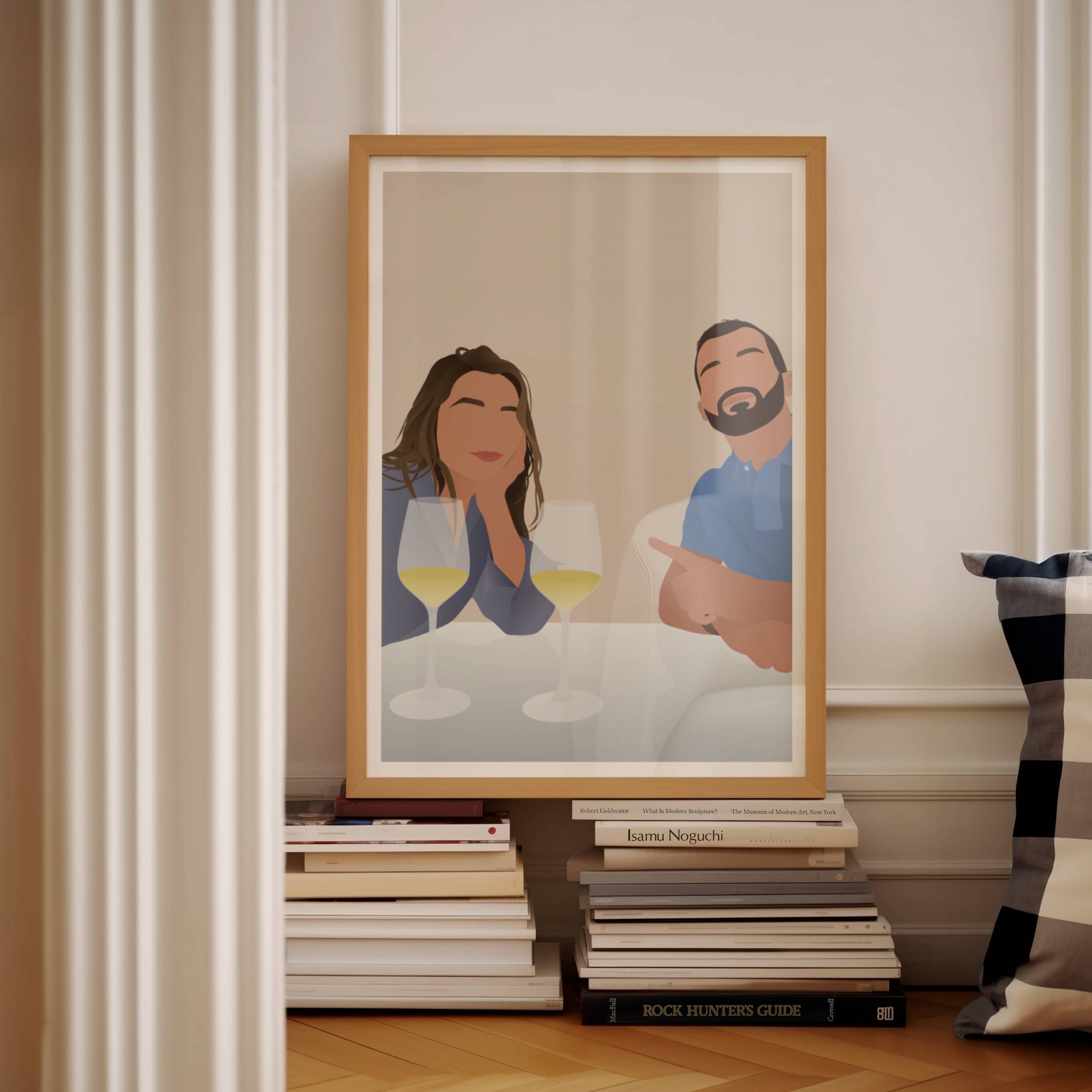 Portrait personnalisé à partir d'une photo - Collection Capsule Alicia x l'Art de l'Affiche