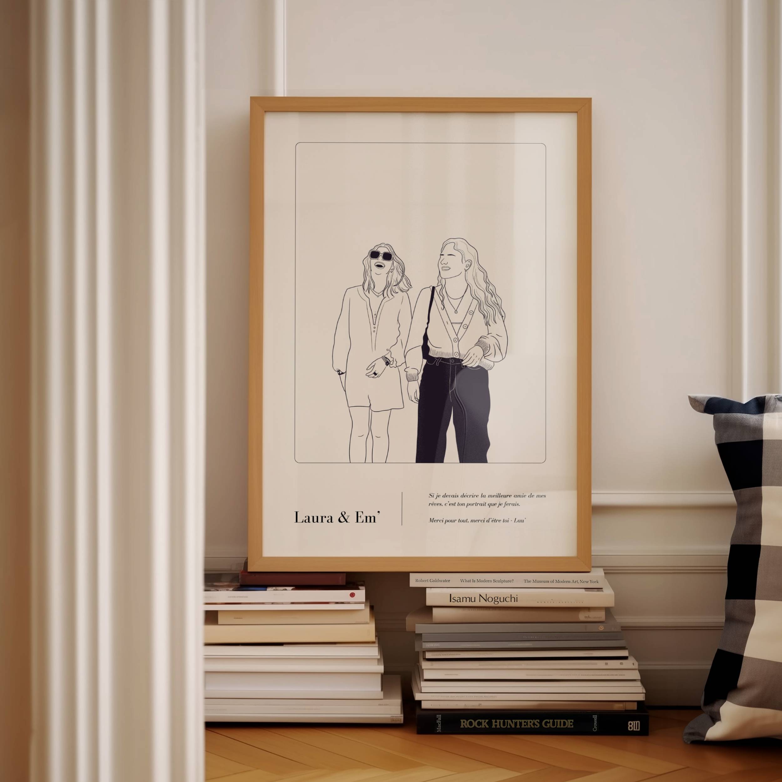 Illustration à partir d'une photo - Collection Capsule Manon G. x l'Art de l'Affiche