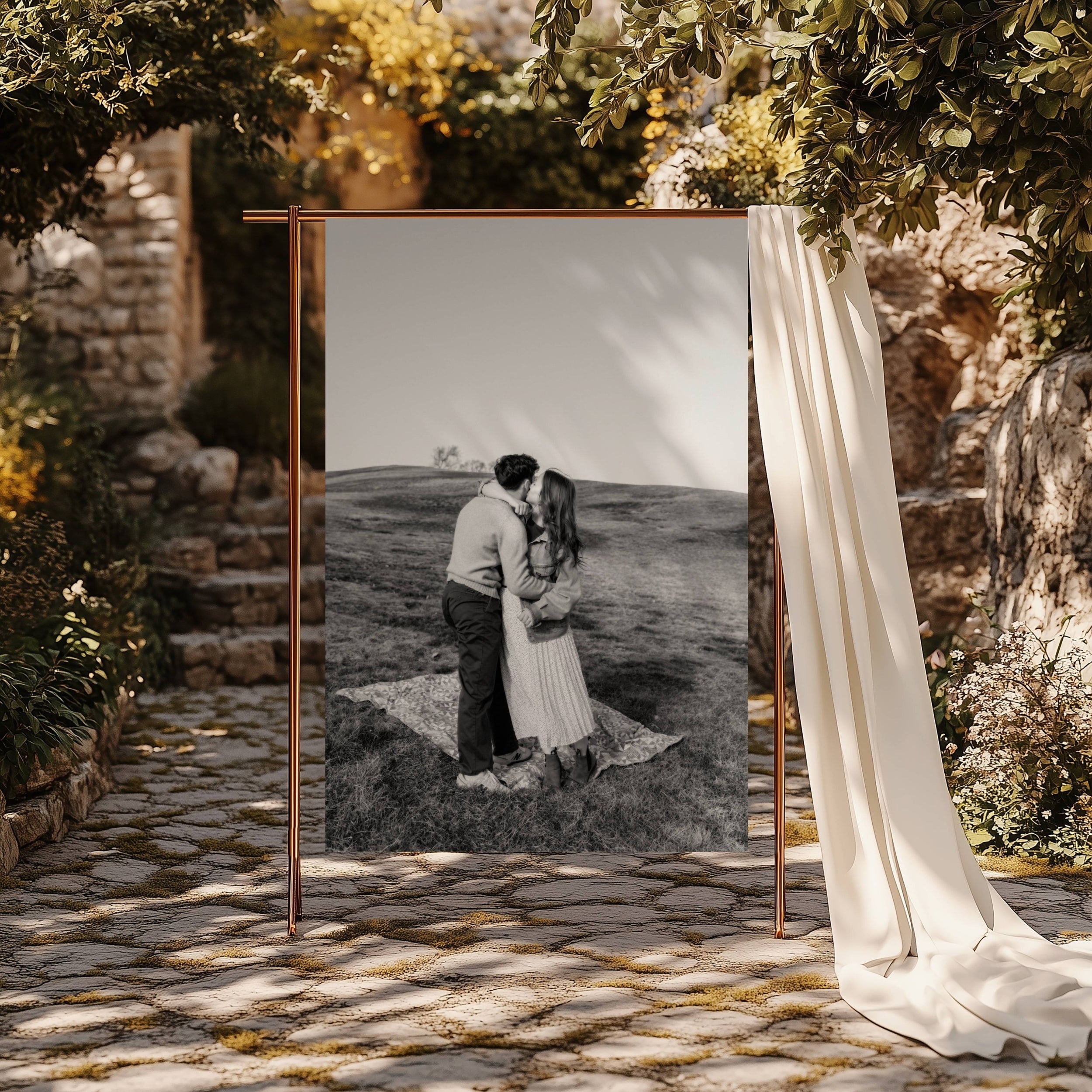 Panneau de mariage photo