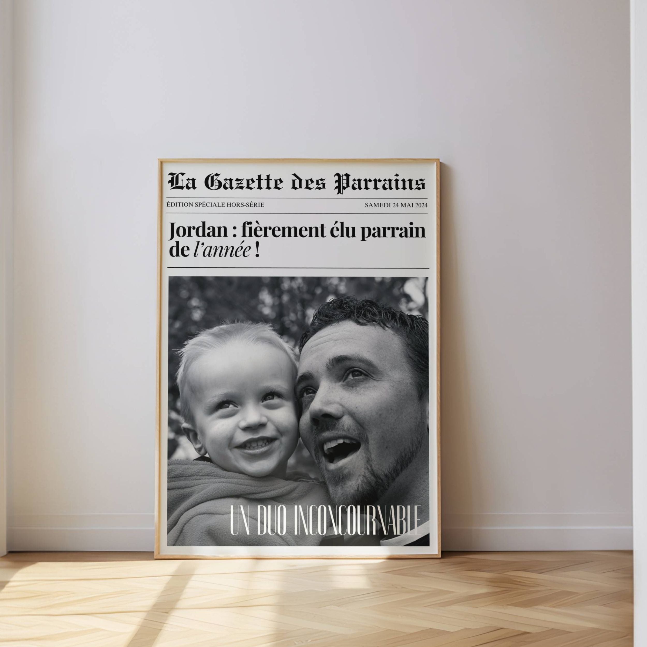 affiche la gazette des parrain